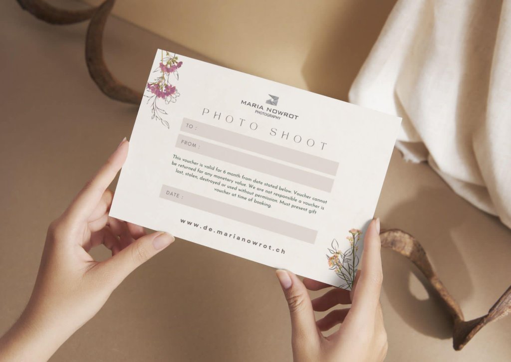 Fotoshooting voucher
